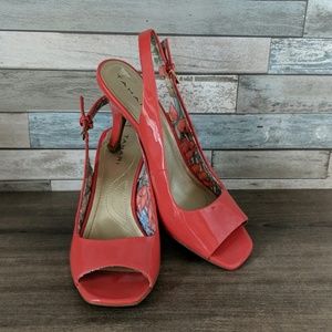 Rust colored heels